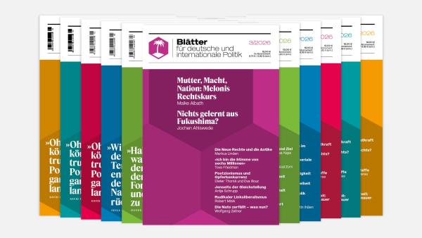 »Blätter«-Abo (ermäßigt, Print)