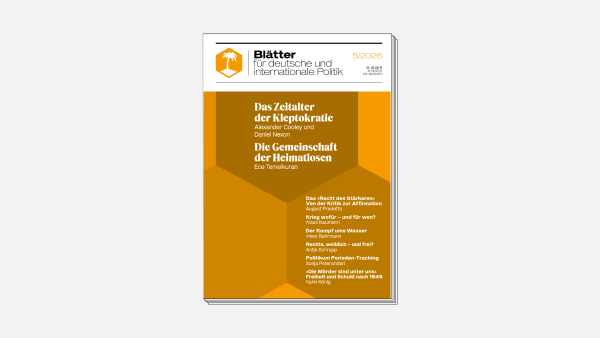 »Blätter«-Ausgabe 5/2026