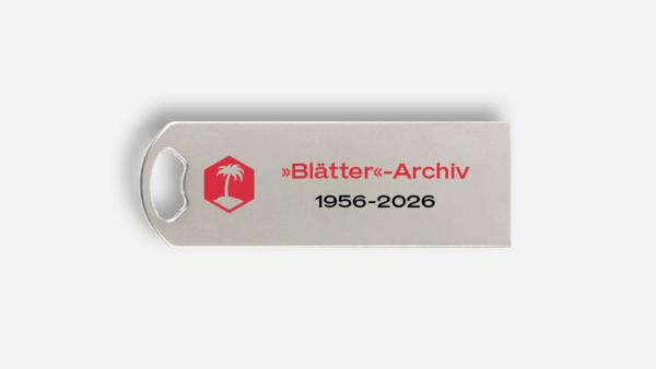 USB-Stick »Blätter«-Archiv 1956-2026